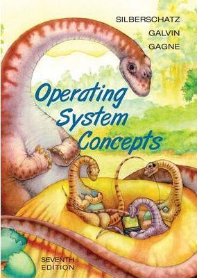 Operating System Concepts by Silberschatz aka the &lsquo;dinosaur book&rsquo;. Apparently the dinosaurs are meant to signify the evolution of operating systems over the years (and survival of the fittest to an extent.)